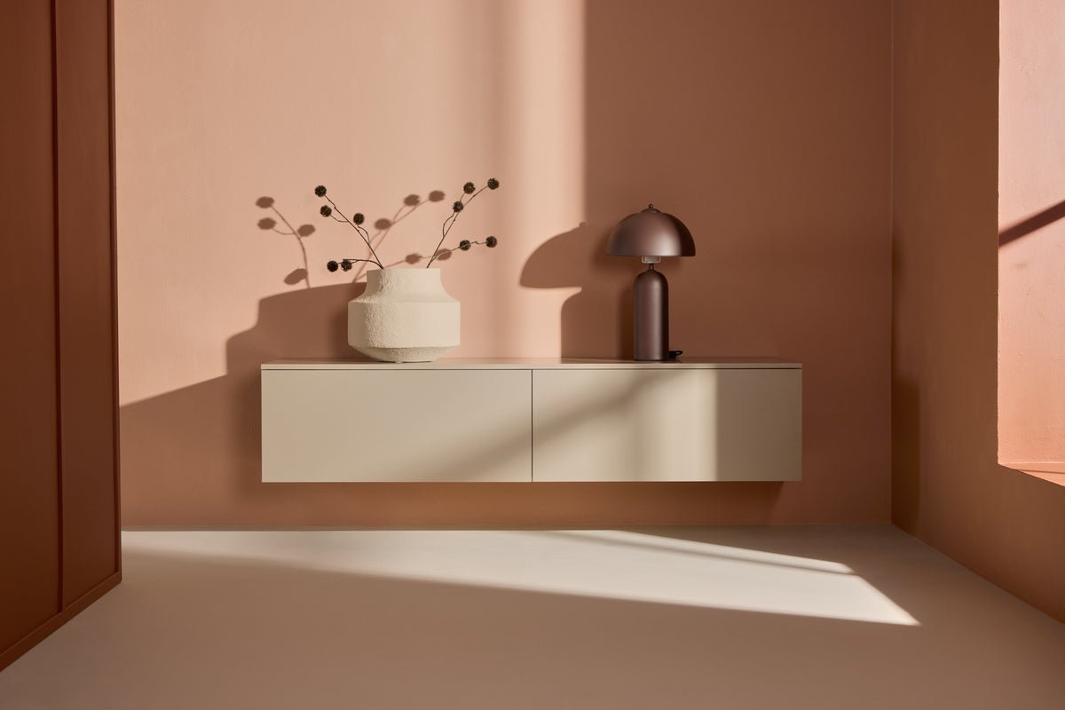 TV-Lowboard Valerio – Minimalistisk elegance i Beige