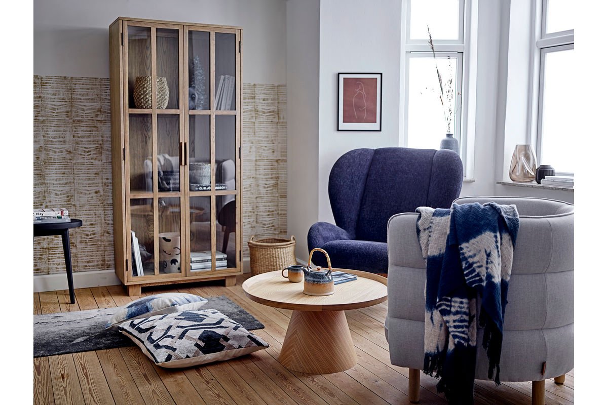 Vase "Nirvana" - braune Dekorationsvase aus Glas