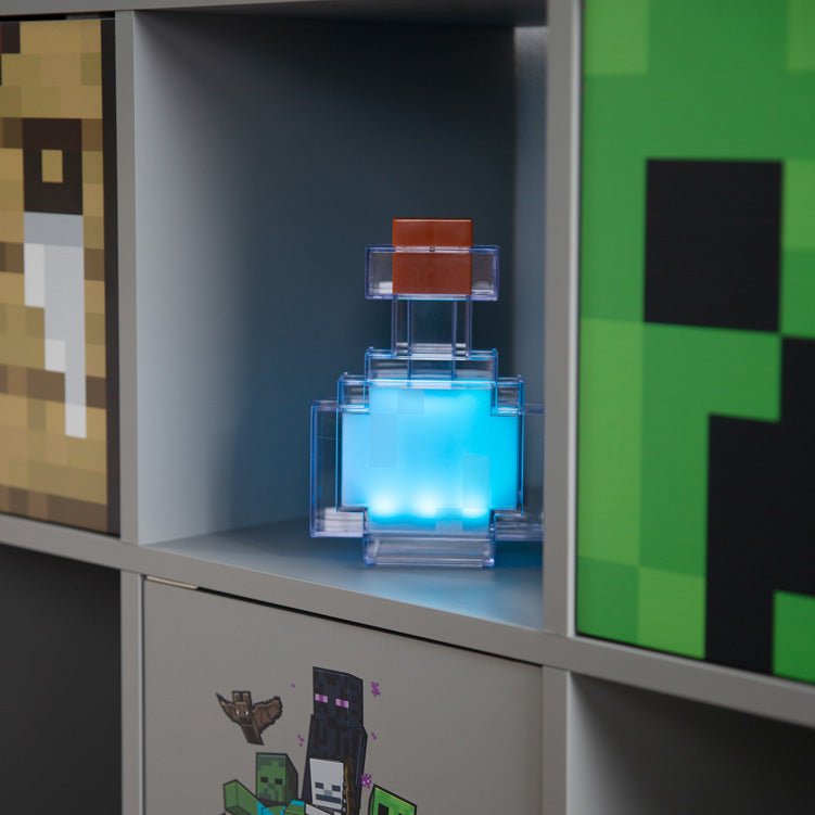 Minecraft LED-lys „Eliksir“ – Farveskift ved rystning