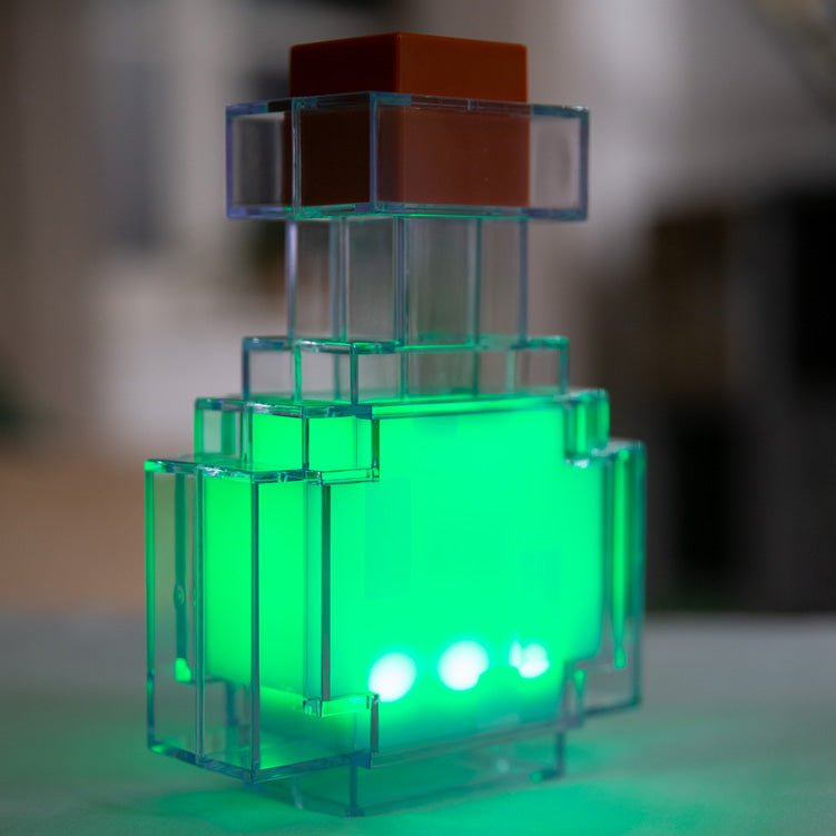 Minecraft LED-lys „Eliksir“ – Farveskift ved rystning