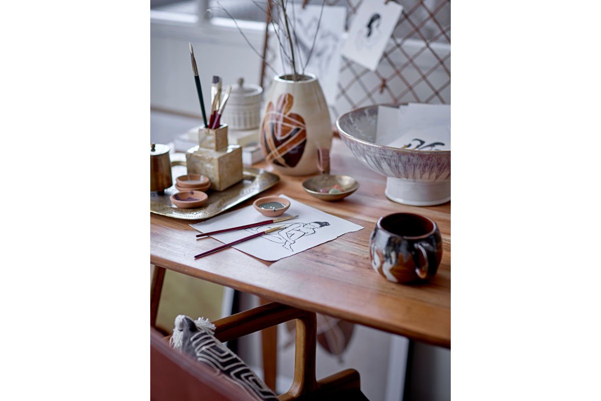 Vase "JONI" - malet stentøj