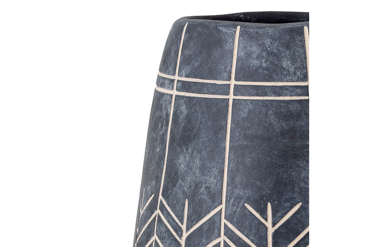 Vase "Sorell" - brun keramisk vase