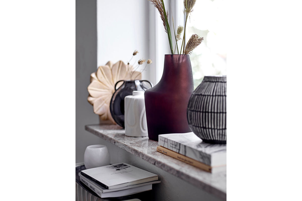 Skål Calma – Marmor i sandfarvet naturton