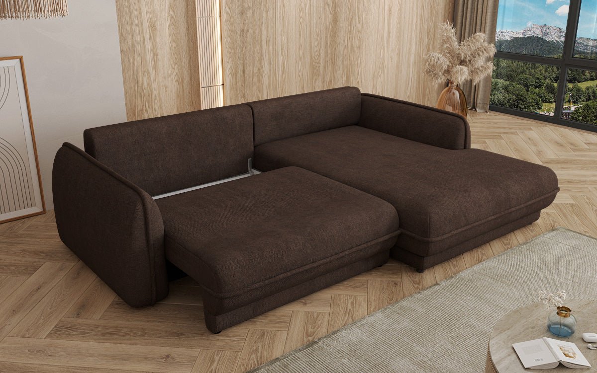 Designer Sofa Mojave II Stof med sovefunktion og opbevaringsplads