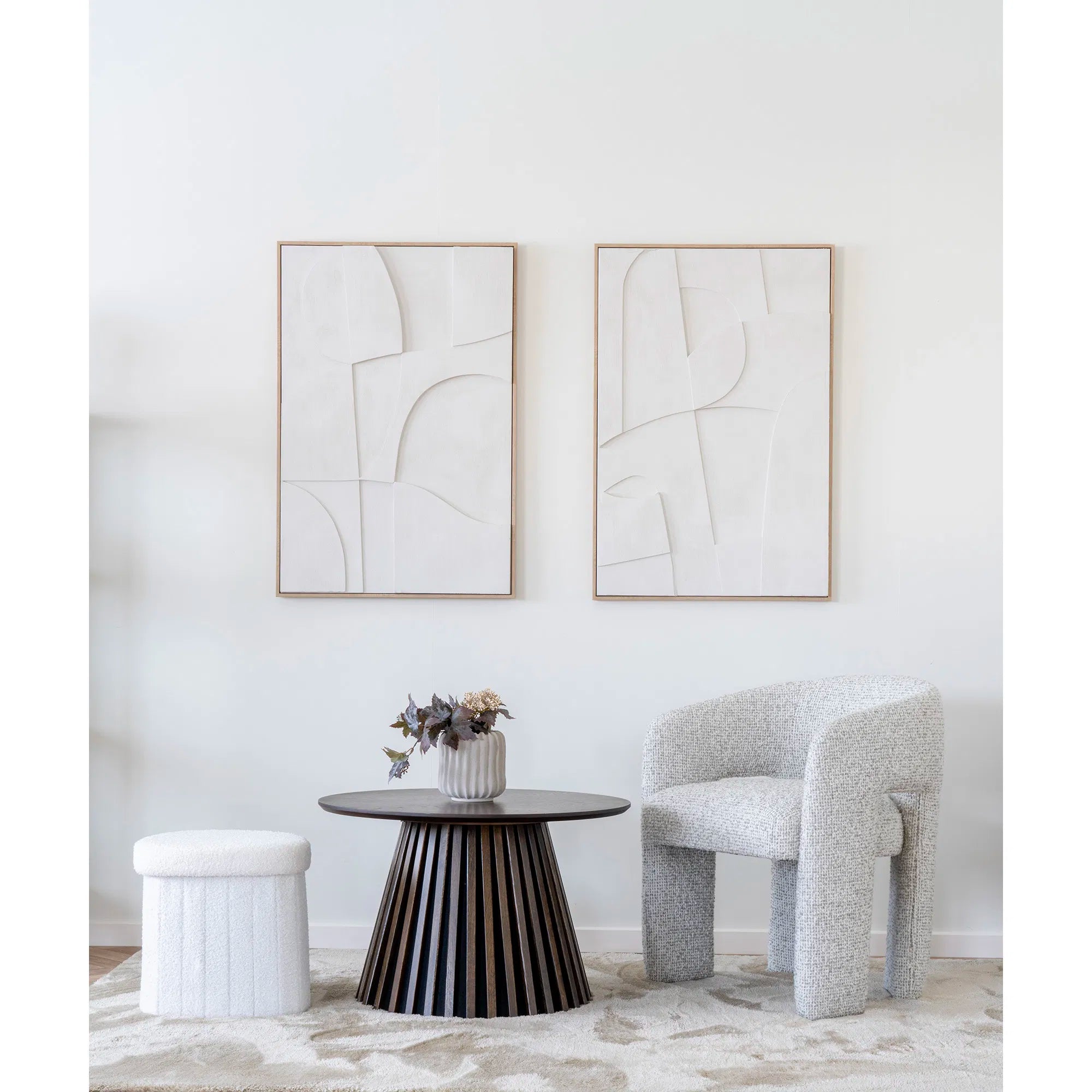 Tæppe Velano – Moderne højloftet tæppe i Sand eller Grøn, 160x230 cm