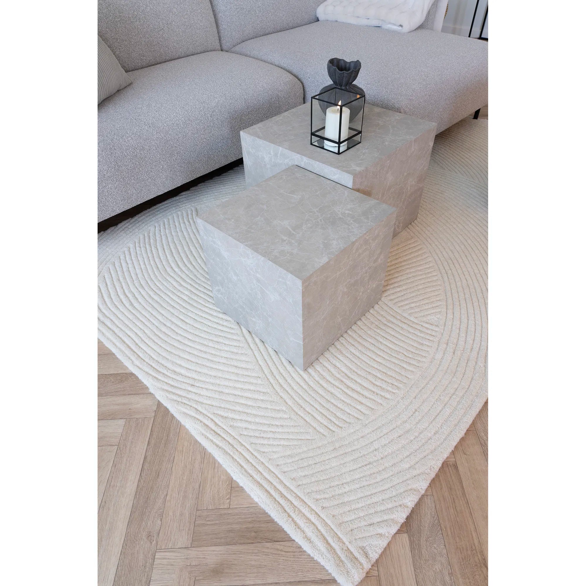 Tæppe Arivon – Håndtuftet elegance - 100% uld, 160x230 cm