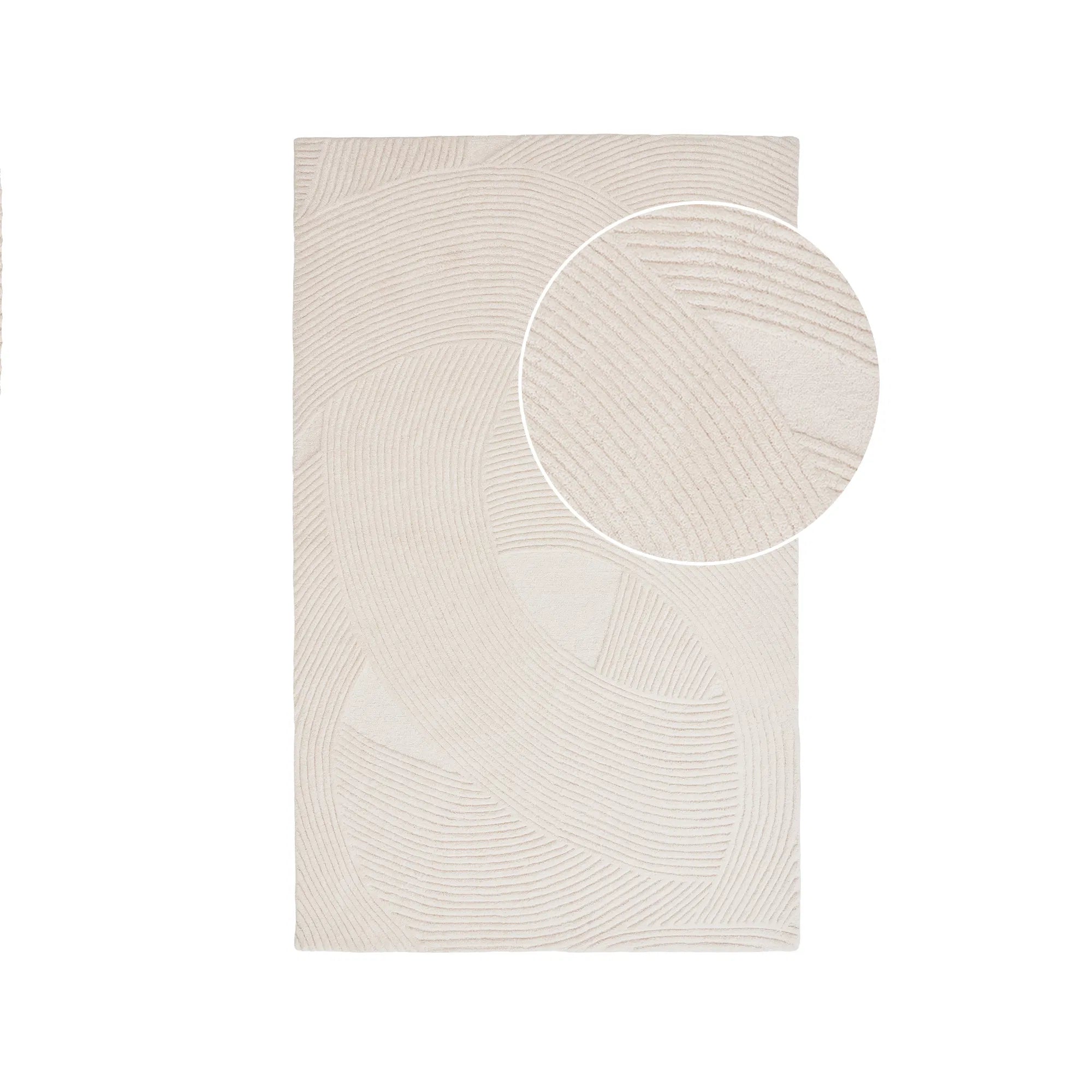 Tæppe Arivon – Håndtuftet elegance - 100% uld, 160x230 cm