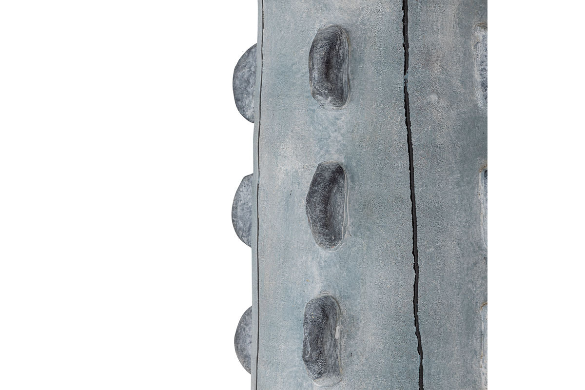 Stehlampe Judi – Steingut mit handbemalter Glasur