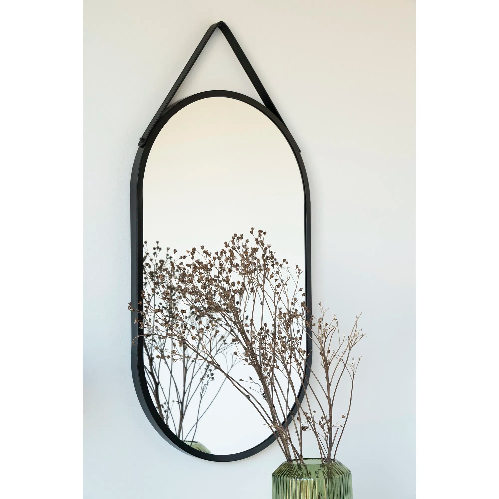 Spiegel Levanto – vægspejl med sort ramme (35×60 cm)