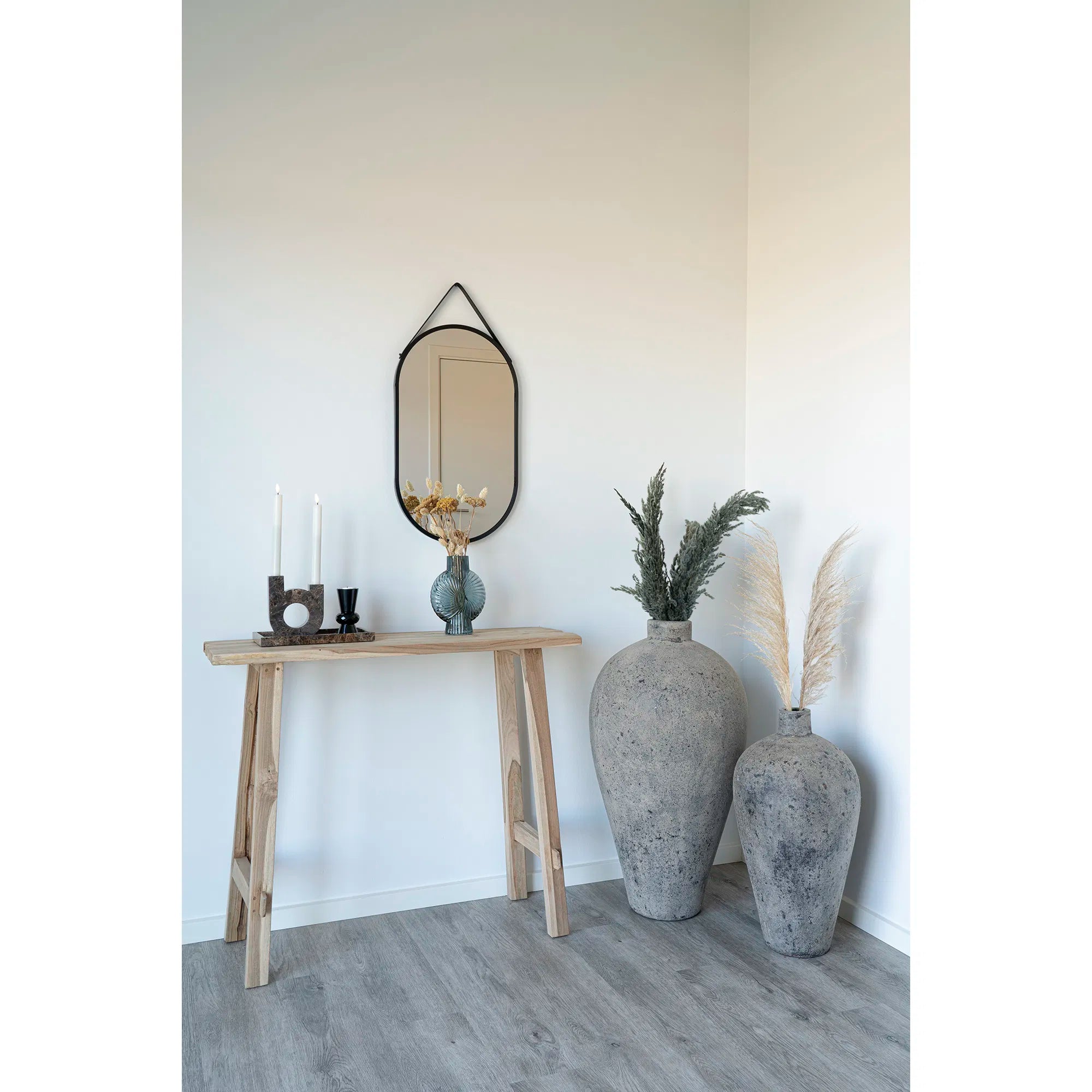 Spiegel Levanto – vægspejl med sort ramme (35×60 cm)