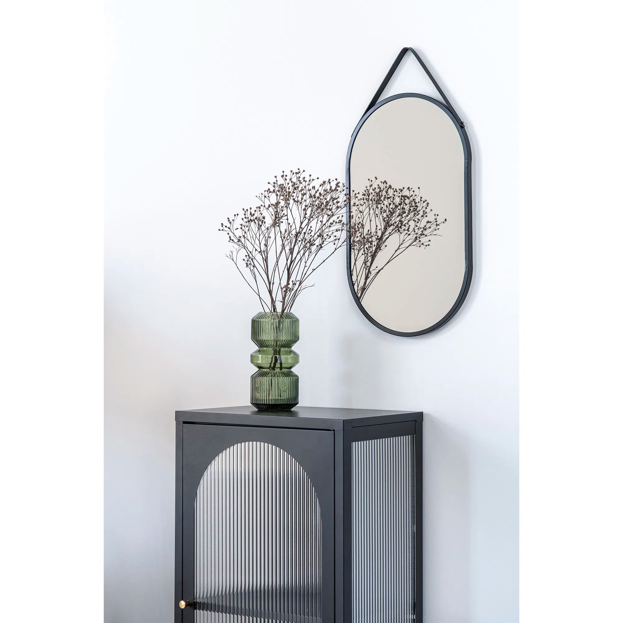 Spiegel Levanto – vægspejl med sort ramme (35×60 cm)