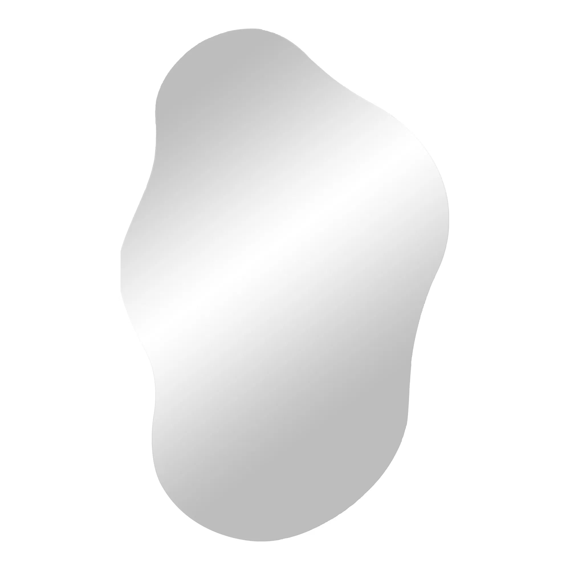 Spiegel Orviano – Organisk form af glas (40×60 cm)