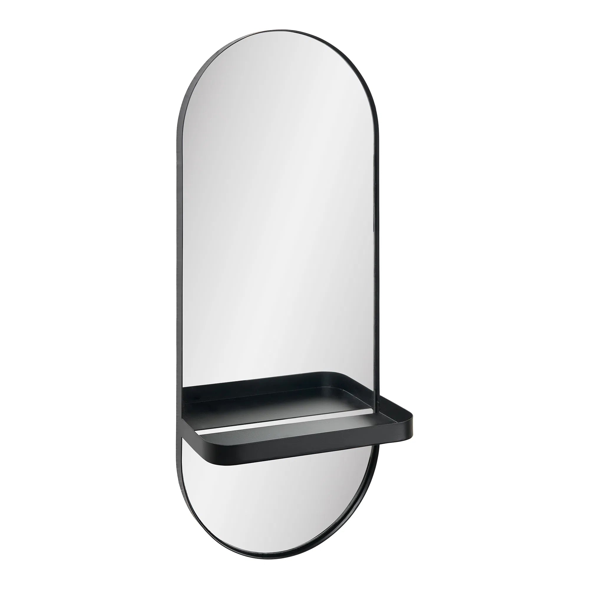Spiegel Tavaro – Oval form med metalhylde