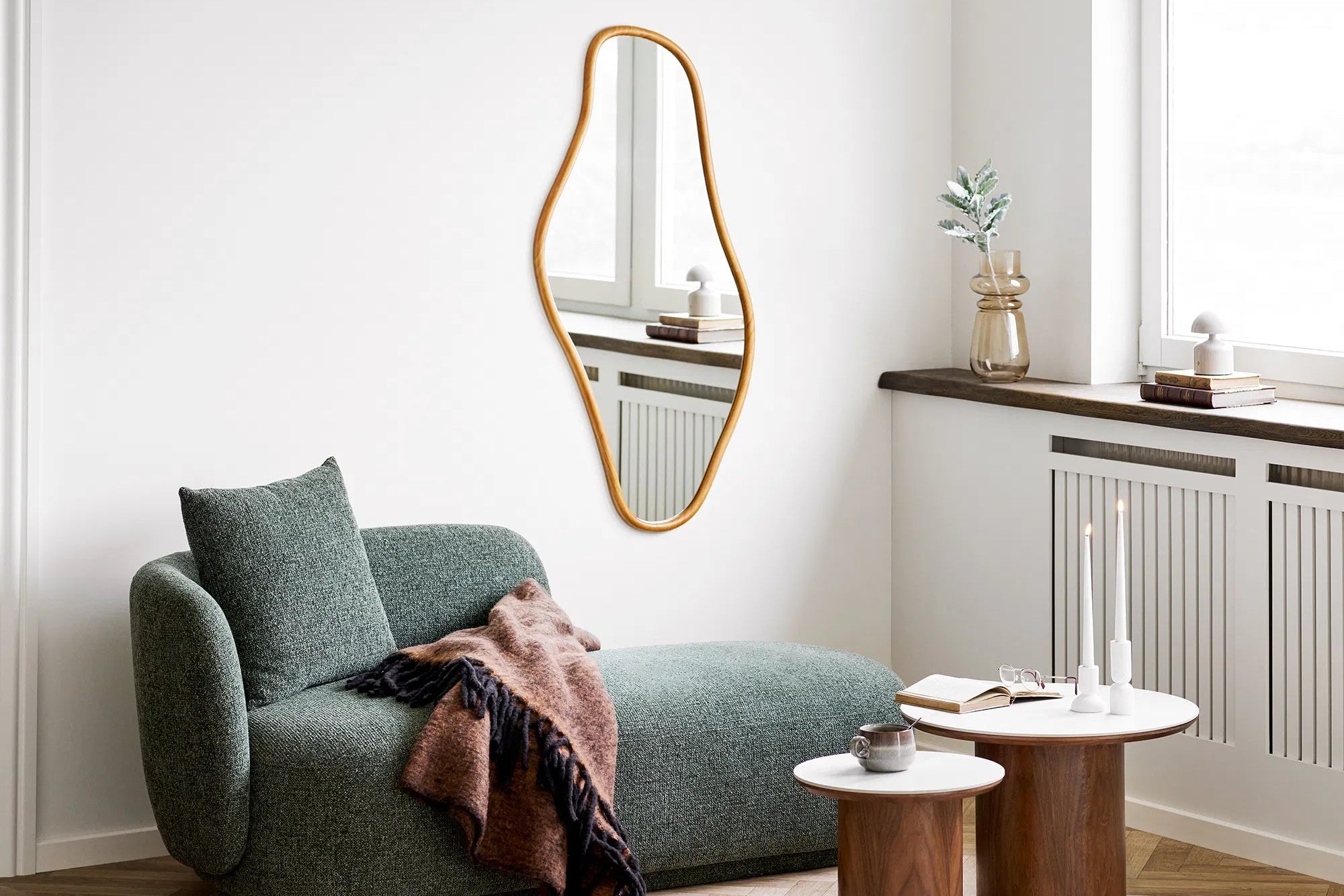 Spiegel Linvara – in Holzoptik