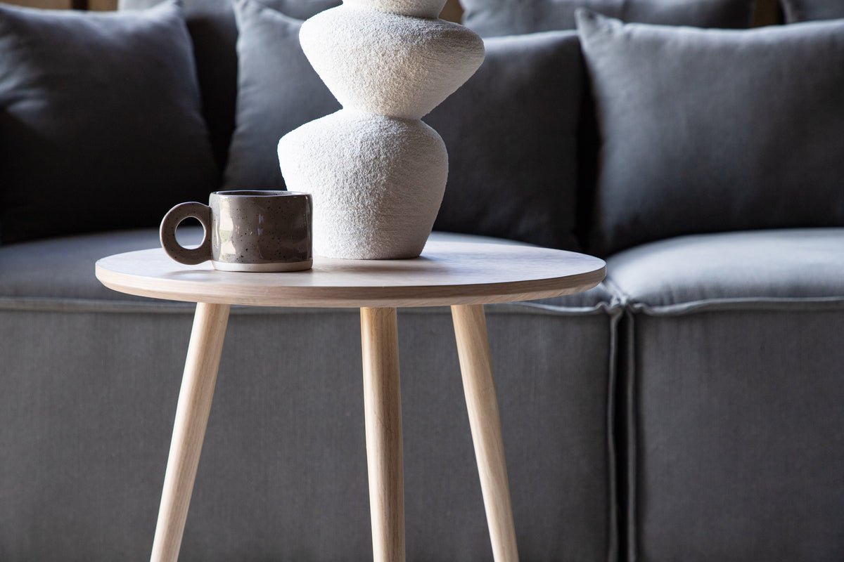 Sidebord Anela – Ø48 i to farver