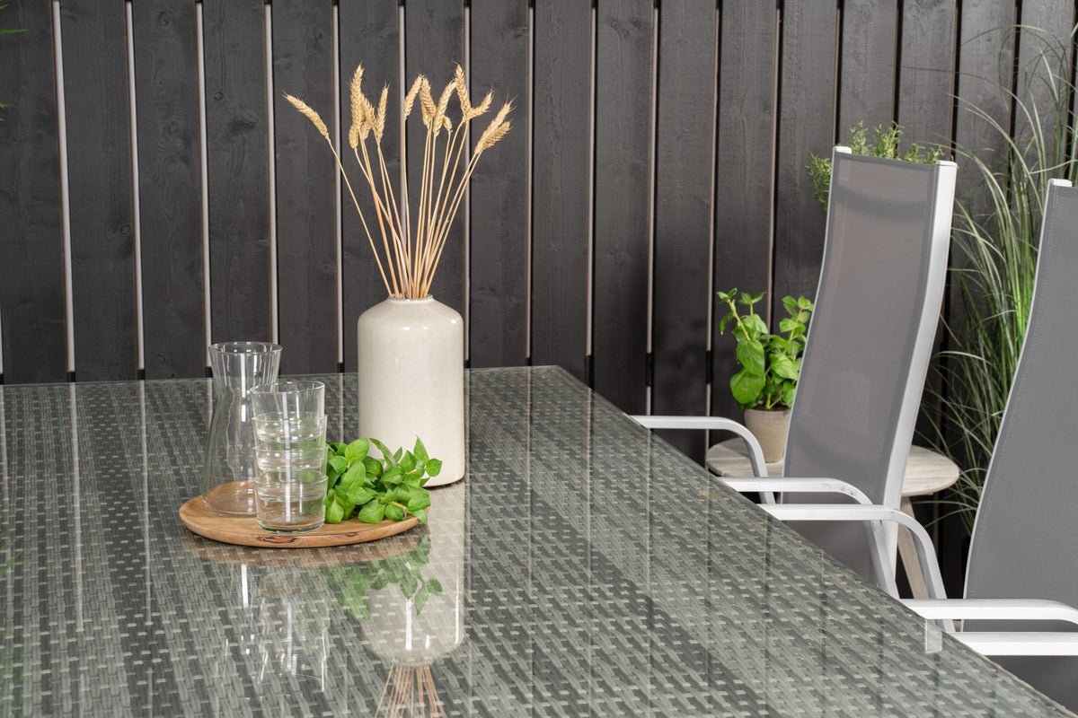 2 stk. sæt - Havestol Bossa i Textilene/Aluminium