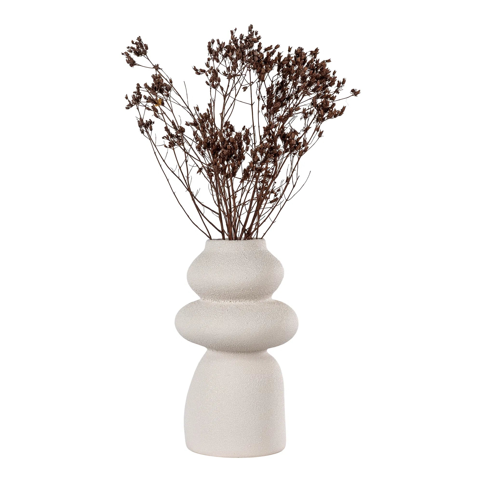 Vase „Serona“ – Keramik i Beige