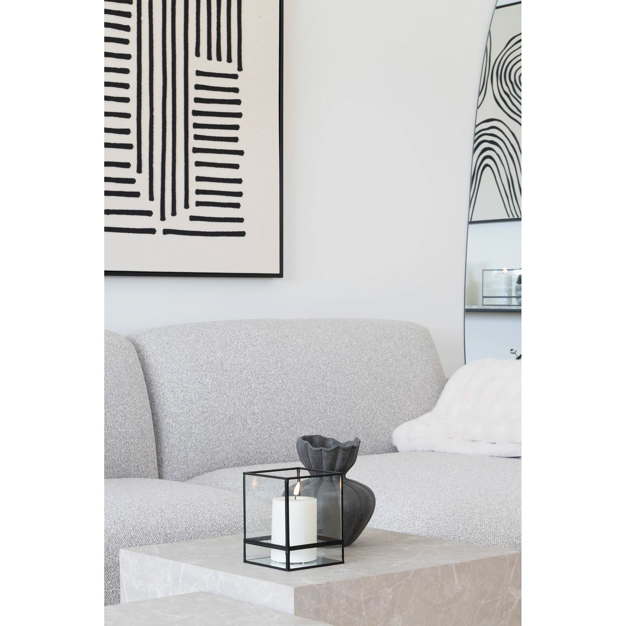 Vase „Lunara“ – Keramik i Sort