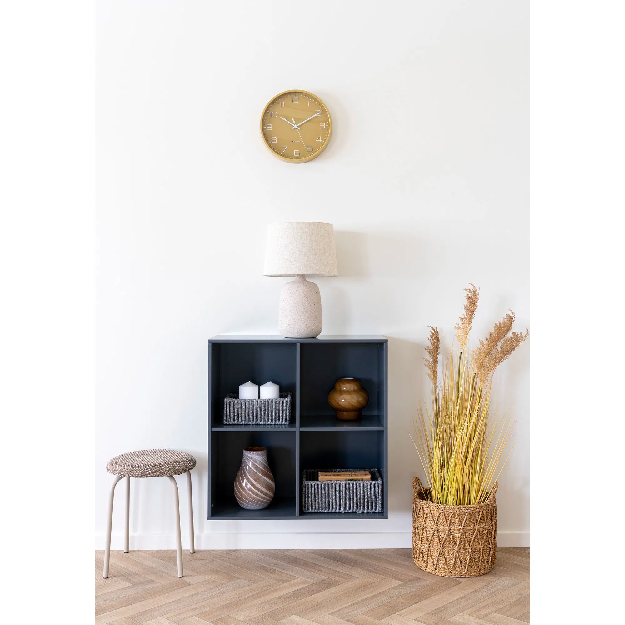 Vase „Liora“ – glas i varm brun tone