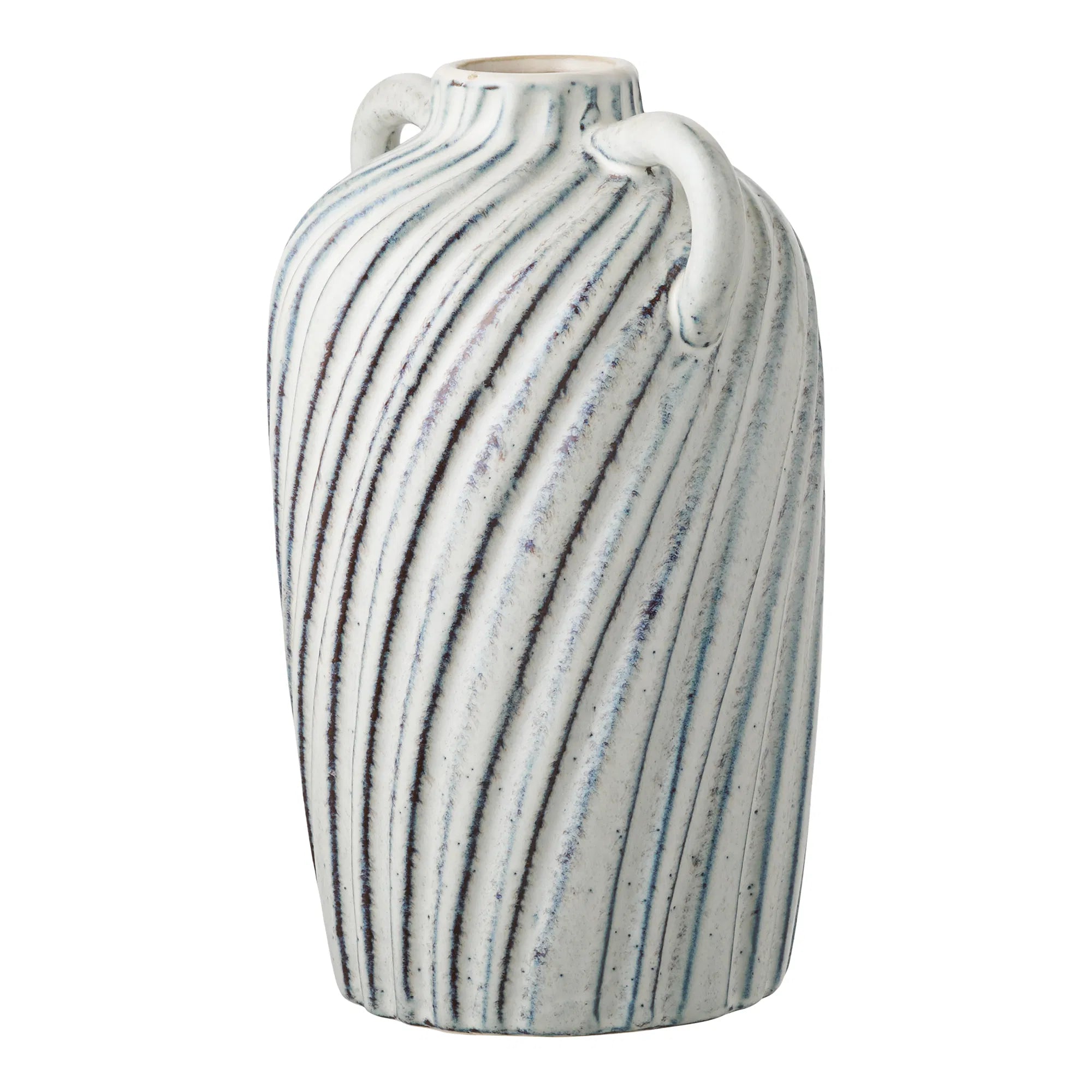 Vase Linea Blu – Keramikvase med håndtag