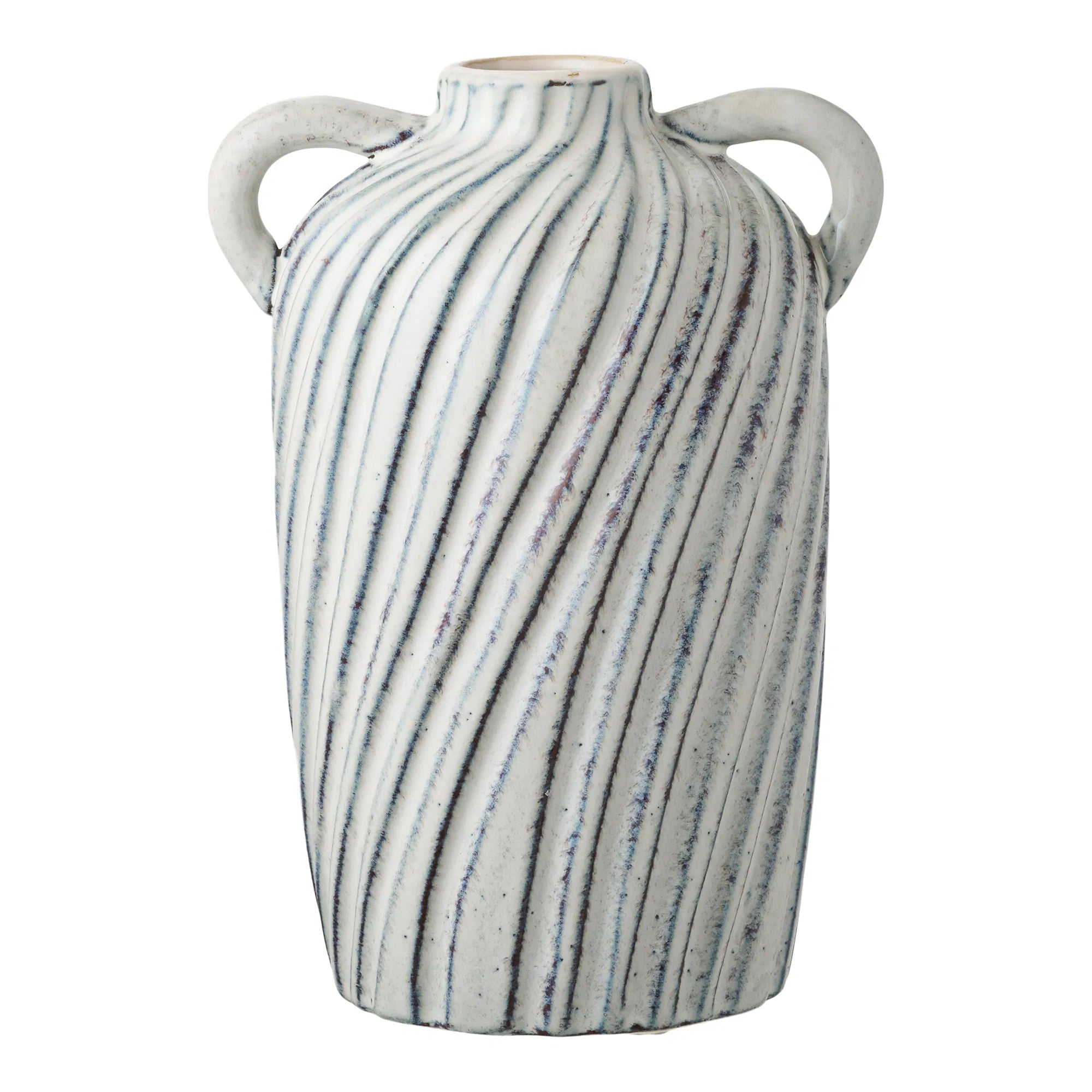 Vase Linea Blu – Keramikvase med håndtag