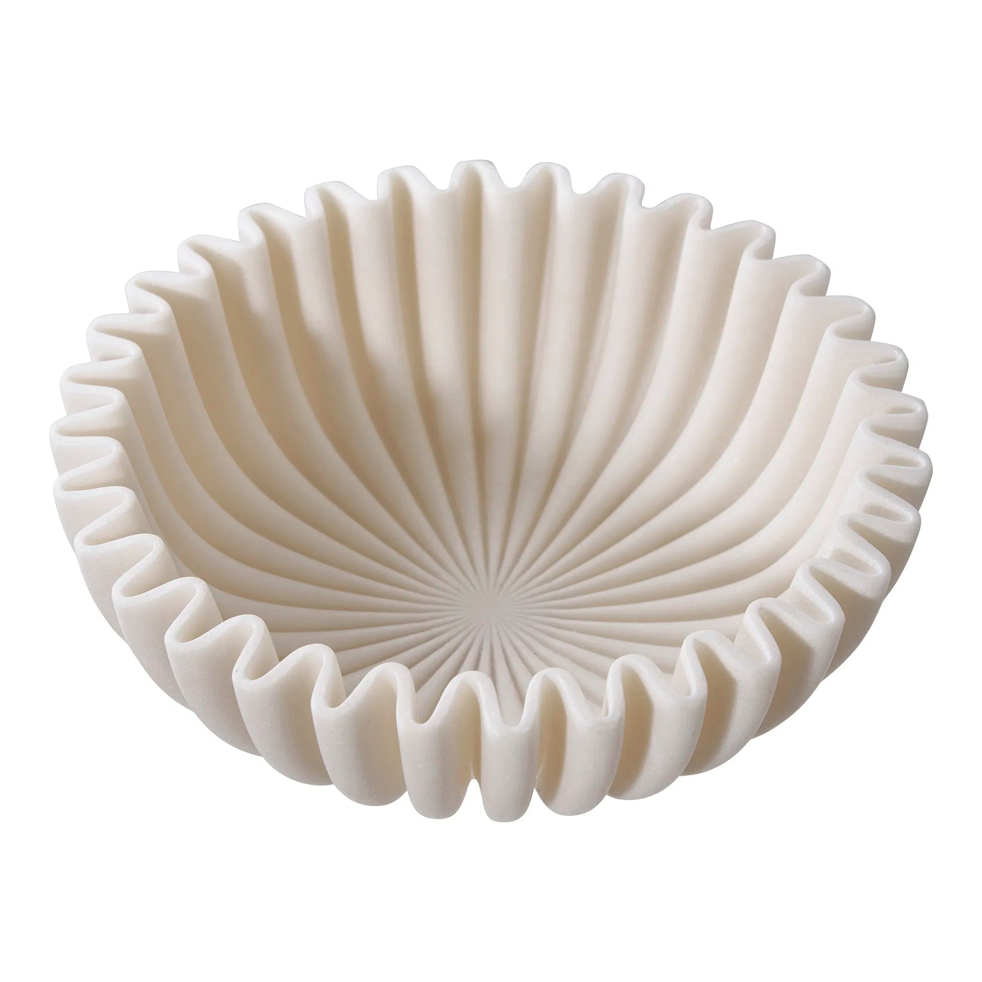 Skål „Mirella“ – Beige Polyresin-design