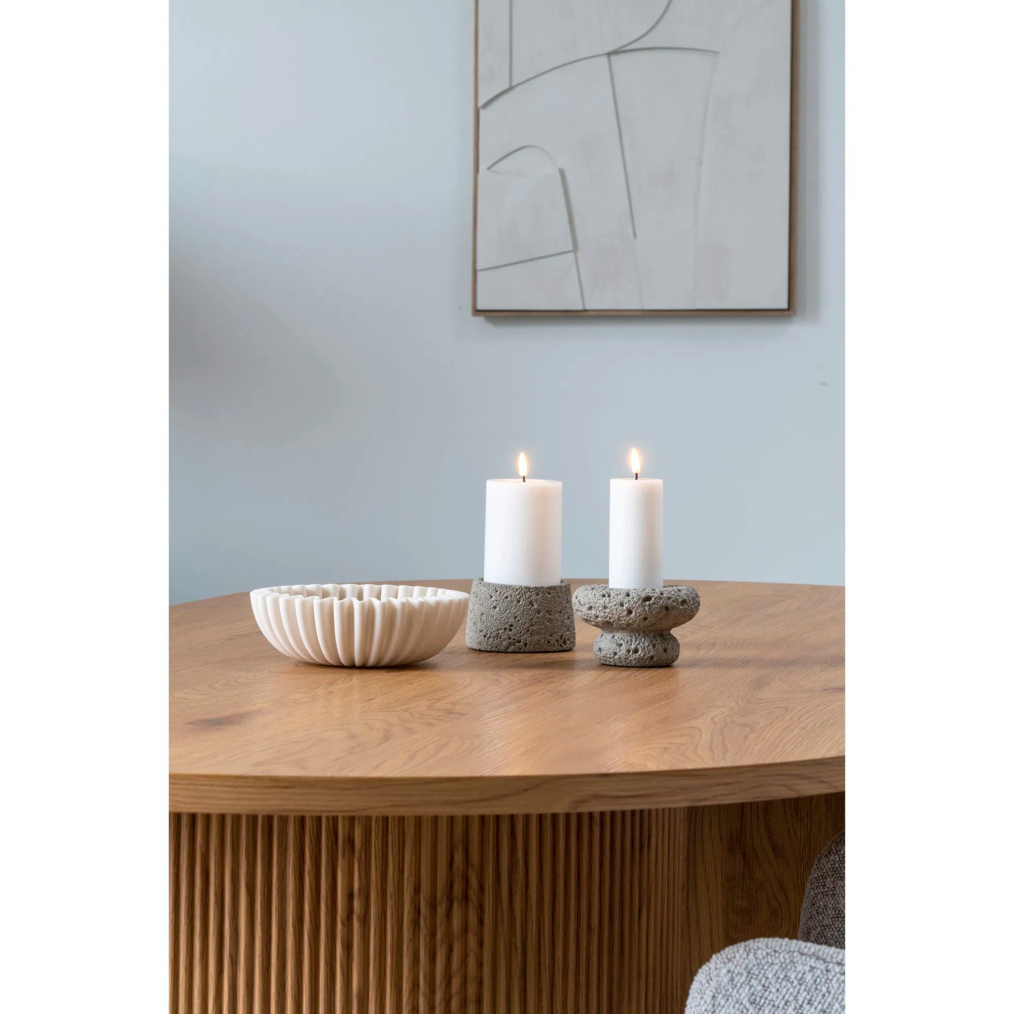Skål „Mirella“ – Beige Polyresin-design