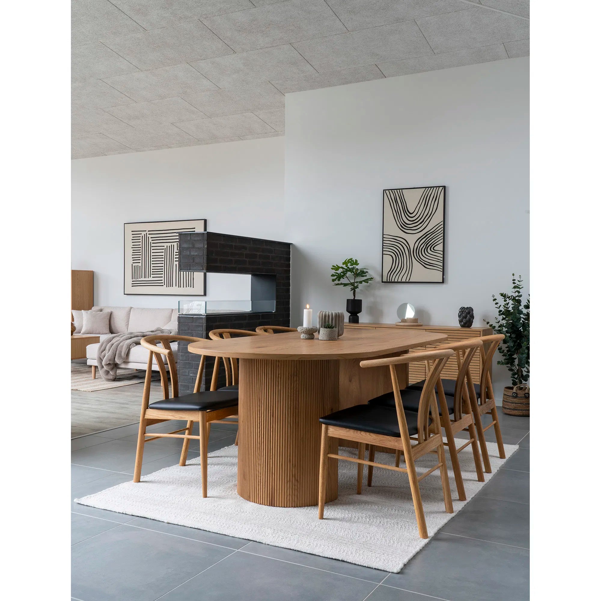 Bakke „Teranova“ – Travertin, Beige (Ø 25,5 cm)