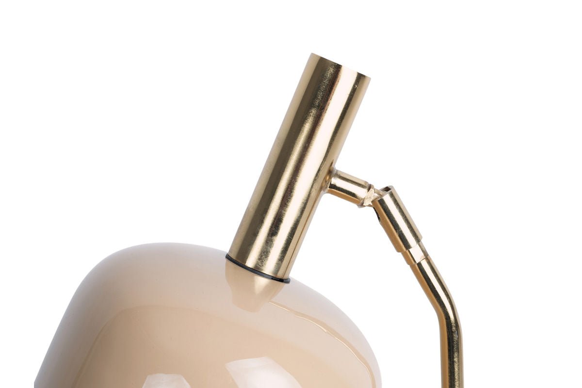 Gulvlampe Norex – af jern med emaljelag