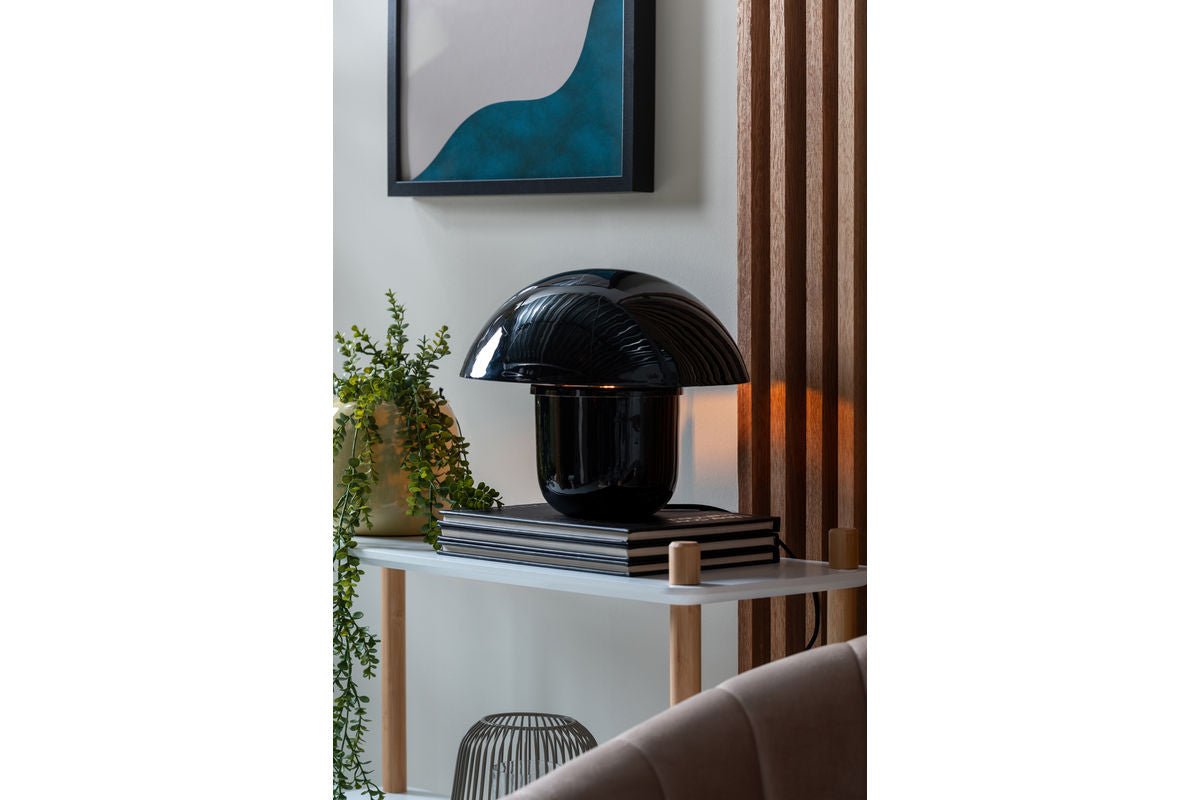 Bordlampe Fungi - Designlampe i jern i svampeform