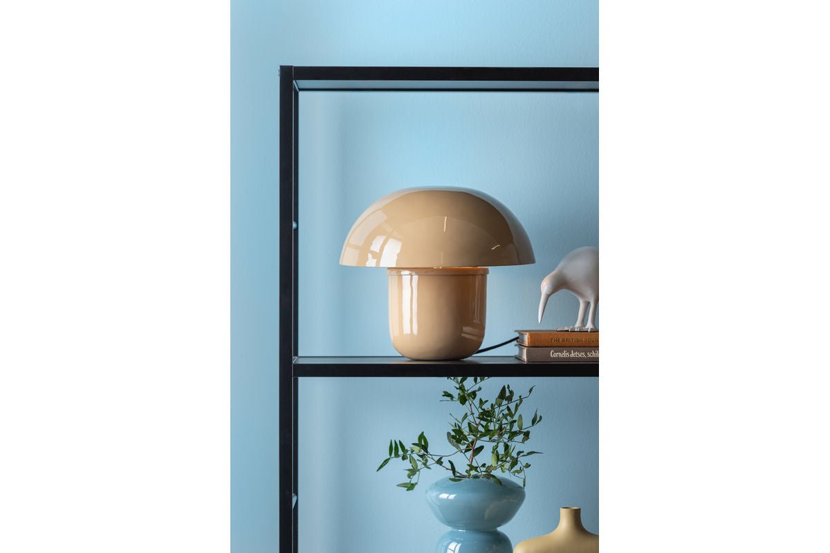 Bordlampe Fungi - Designlampe i jern i svampeform