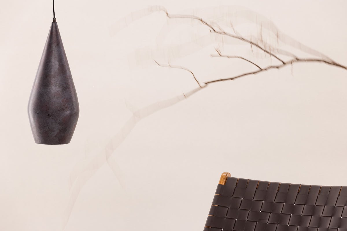 Pendelampe „Swakopmund" – Sorte accenter skaber et stilfuldt design