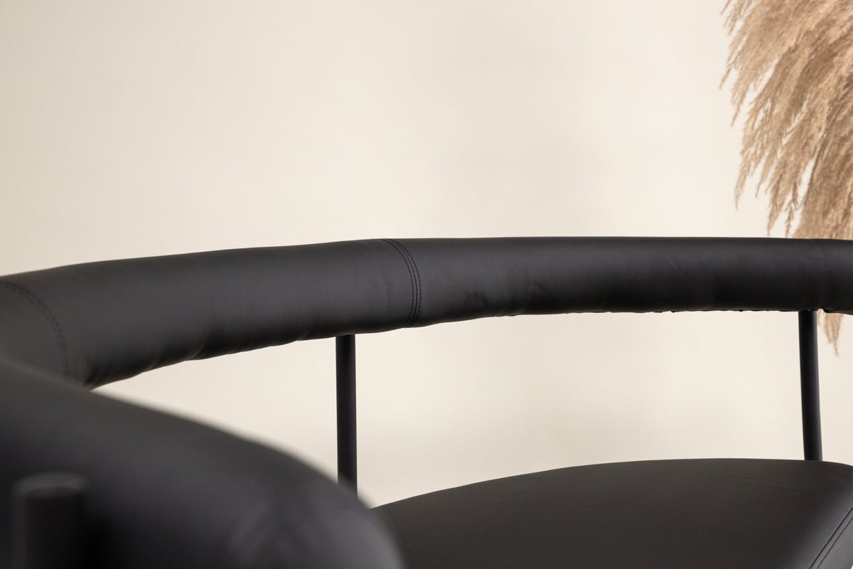 Sitzbank "Ronald" – Wahlweise mit Bouclé-Stoff oder PU-Leder