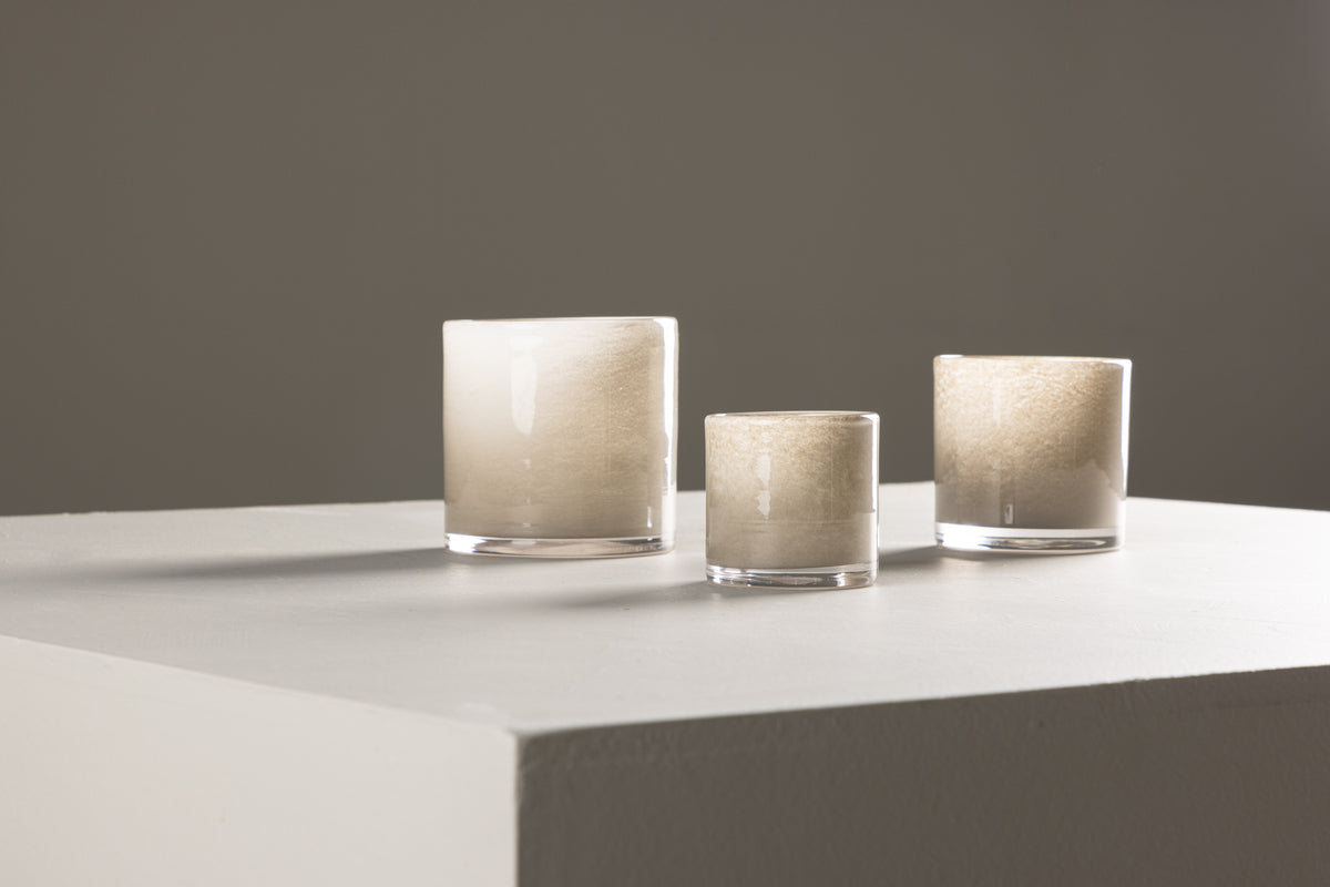 Laterne Honey - lanterne i glas i forskellige farver