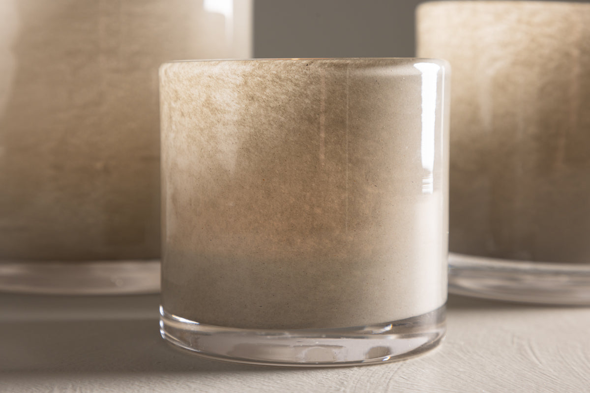 Laterne Honey - lanterne i glas i forskellige farver