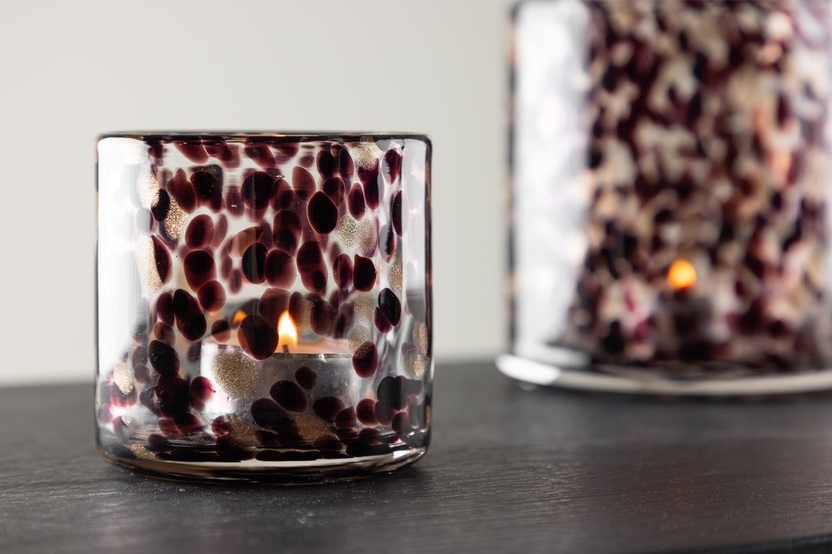 Laterne Honey - lanterne i glas i forskellige farver