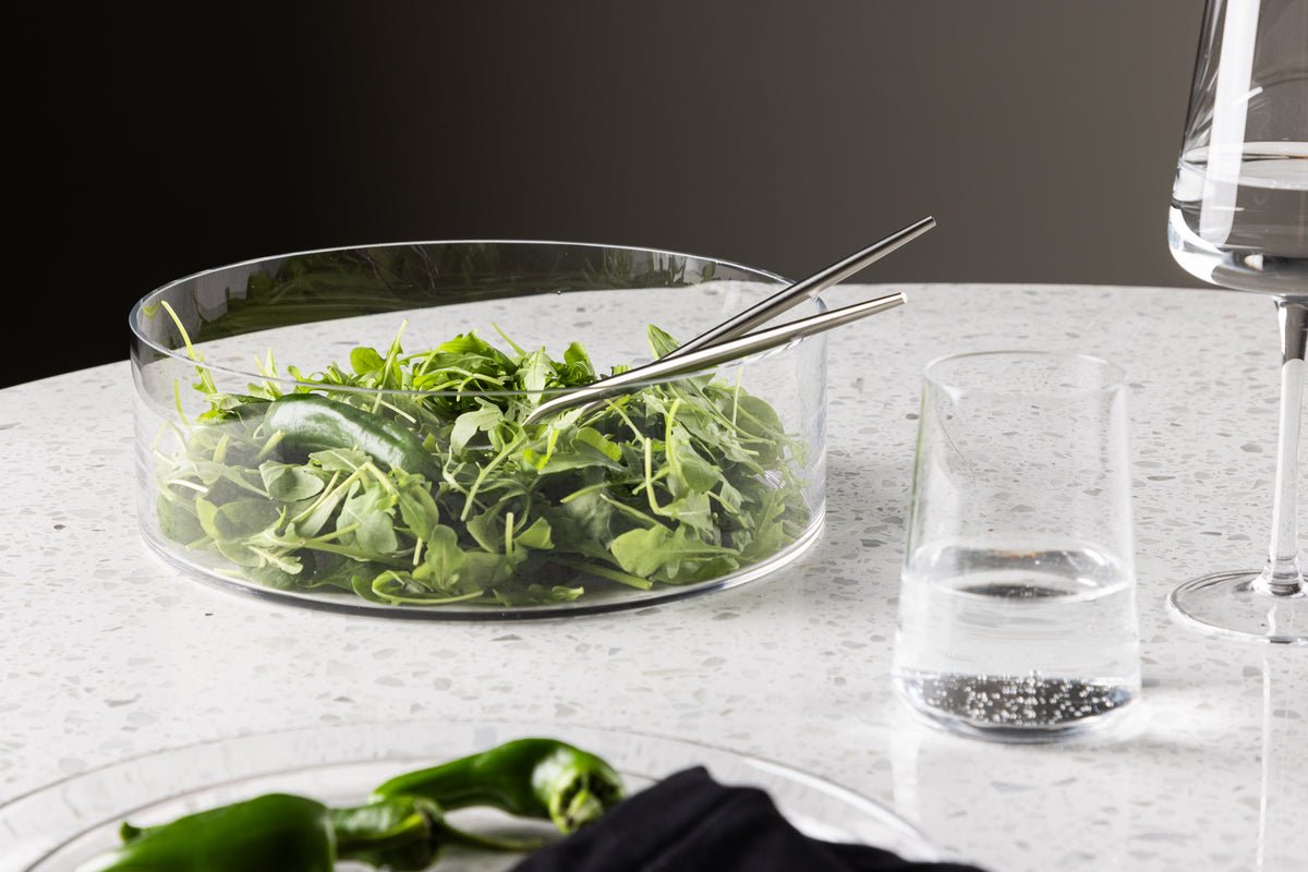 Schüssel Mira - 2er-Set aus Glas, Ø 25 cm