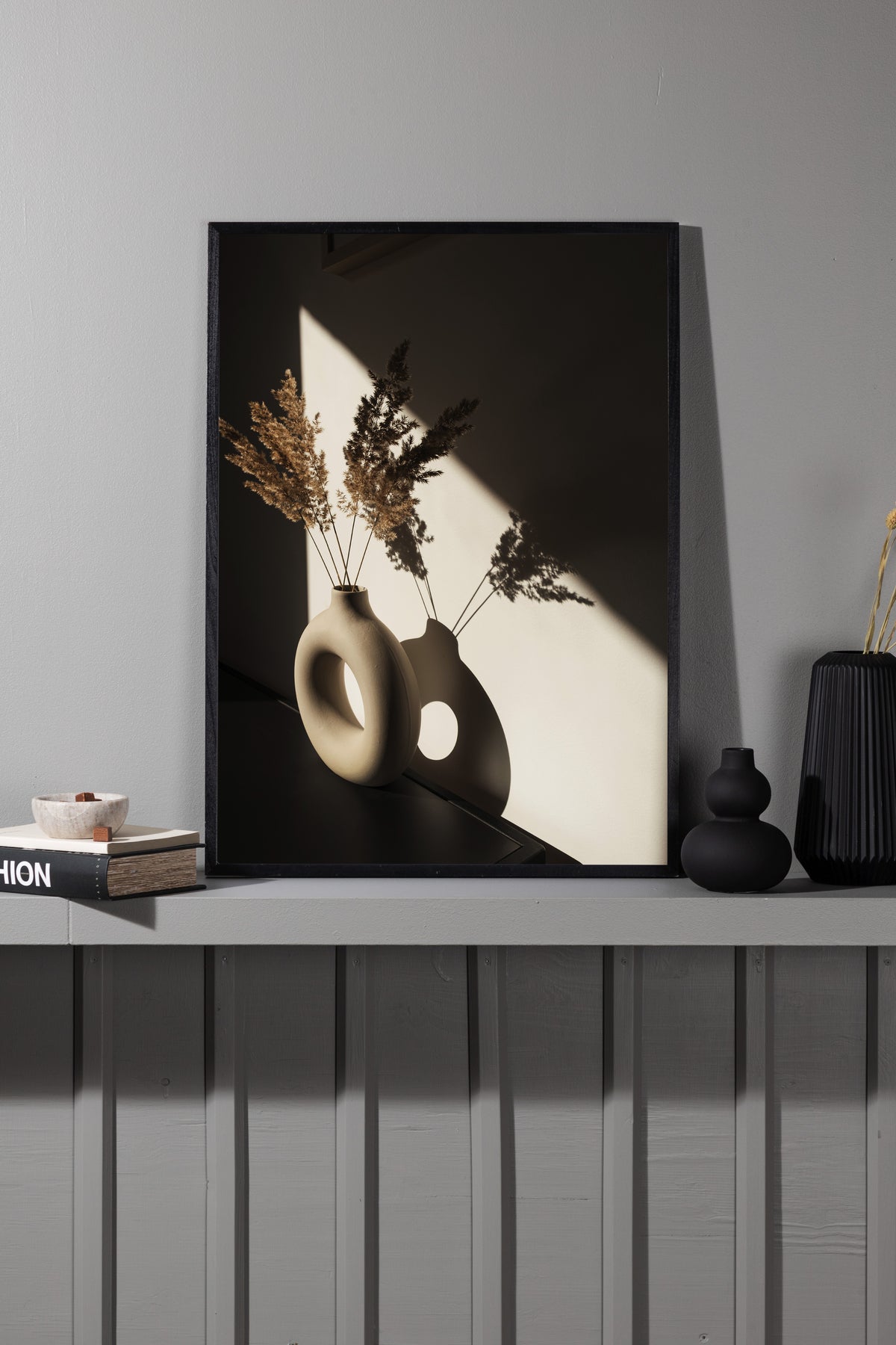 Plakat skygge motiv af papir af høj kvalitet