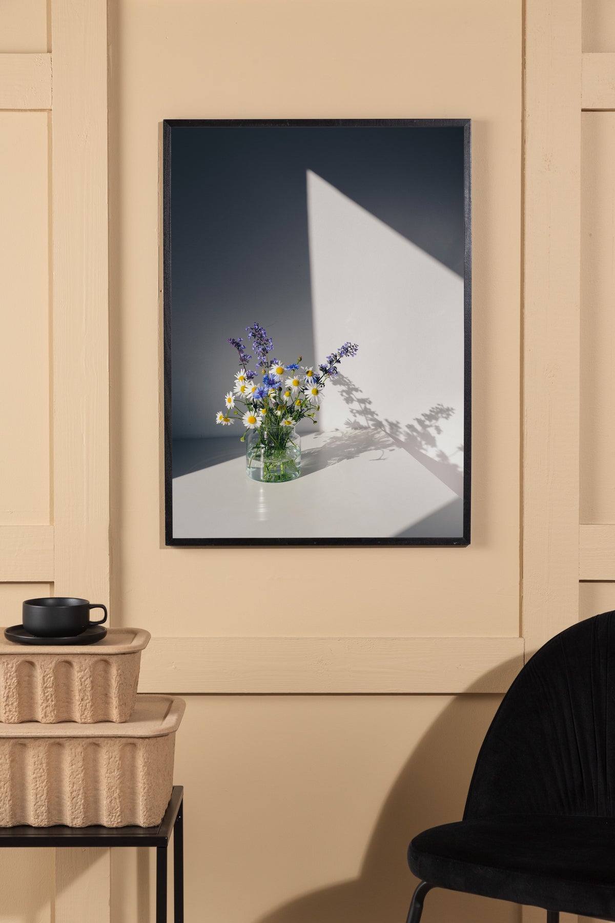 Plakat Daisy af højkvalitetspapir