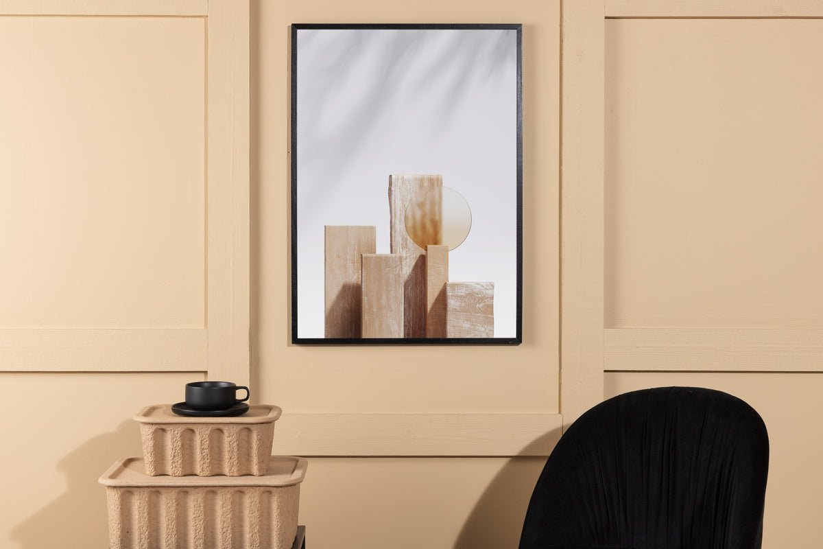 Poster Wood aus hochwertigem Papier