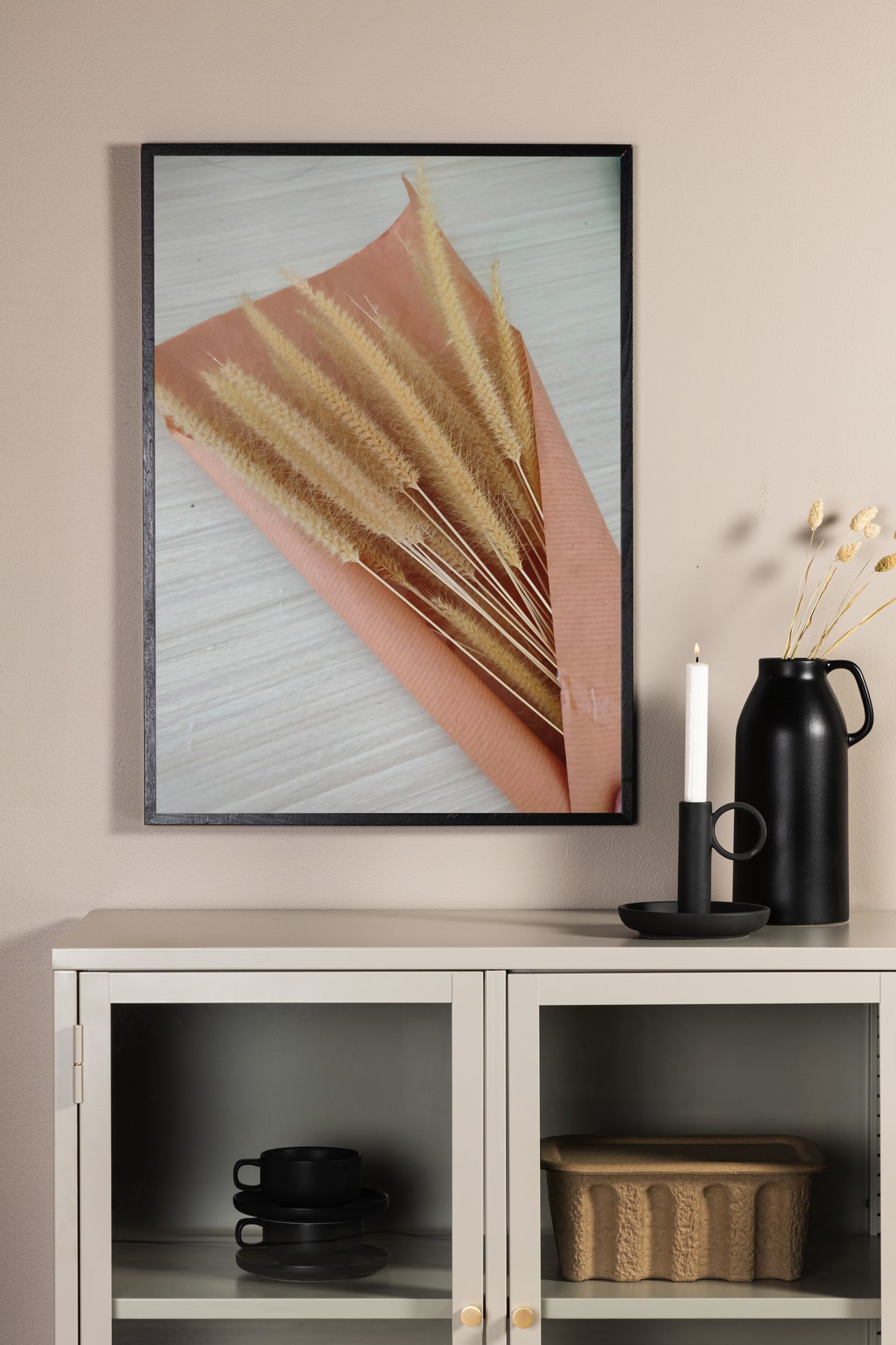 Plakat Golden Grain af højkvalitetspapir