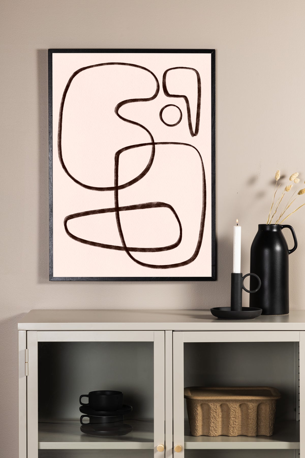 Plakat Fine Line kvalitetsprint på papir