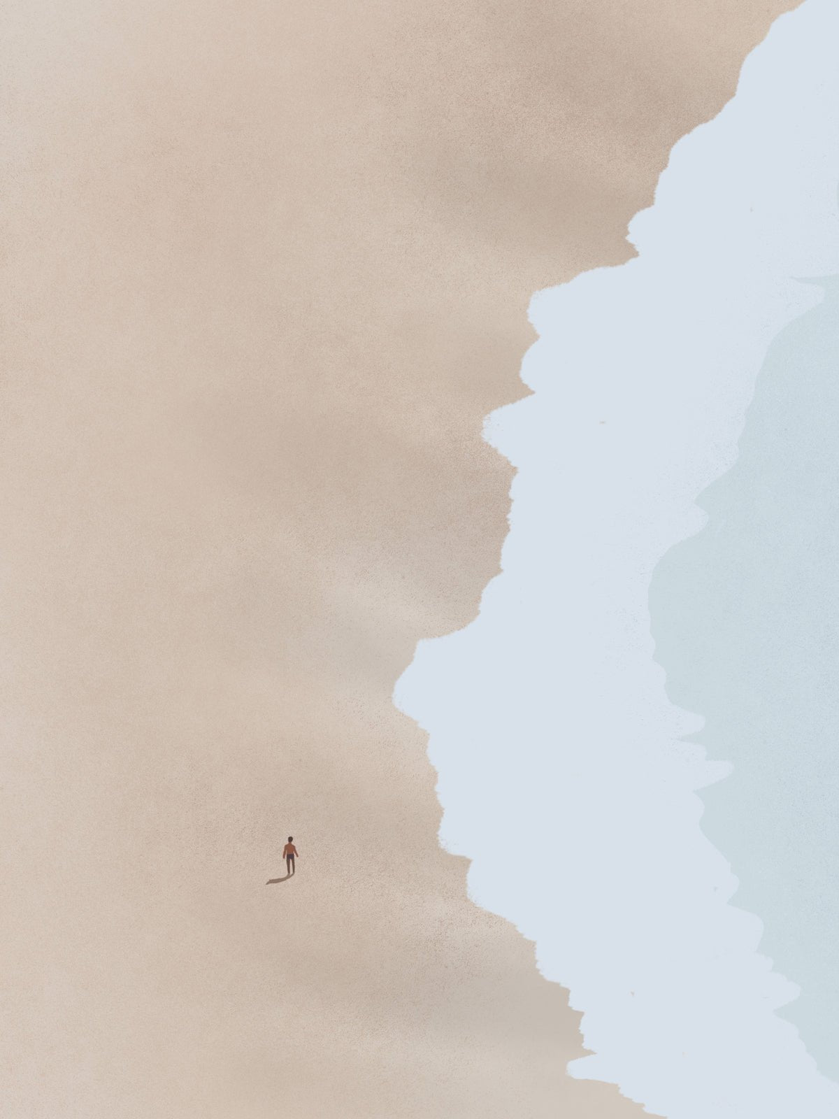 Plakat Havbrus af højkvalitetspapir