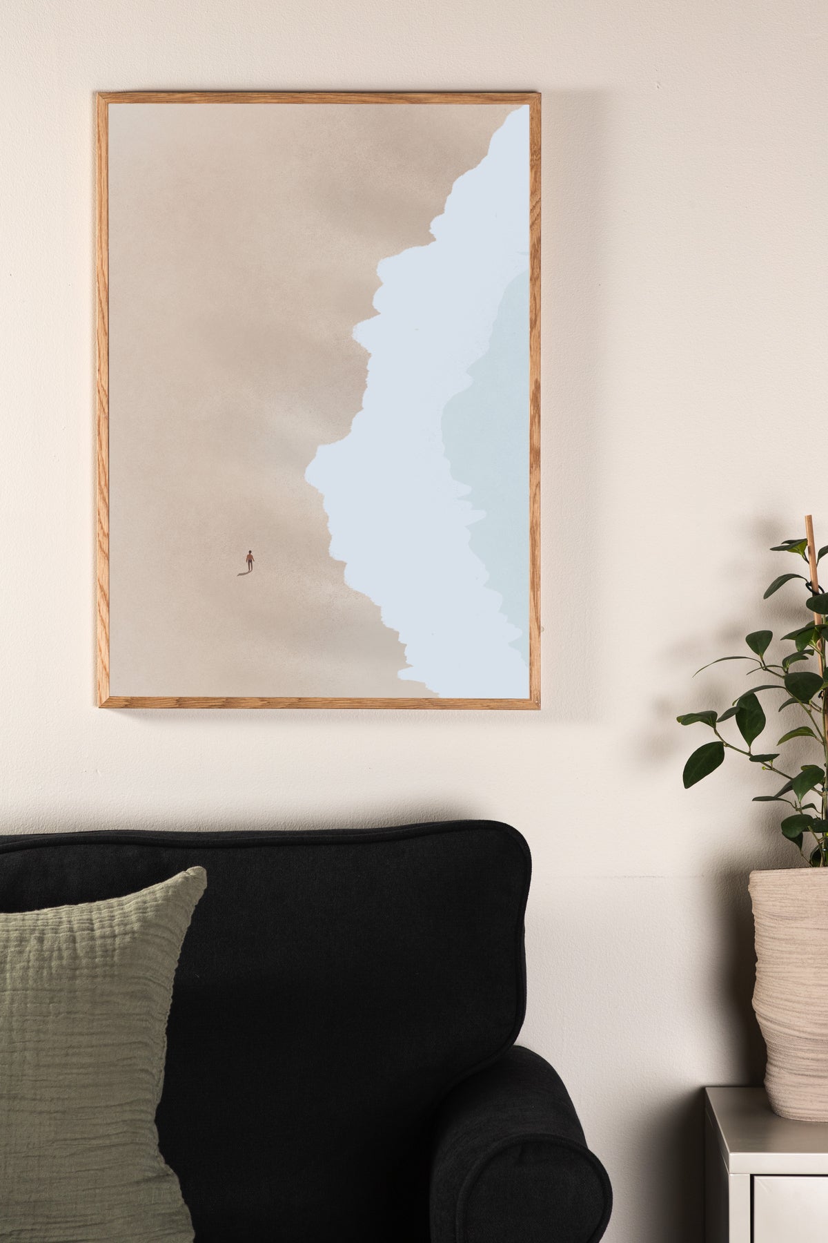 Plakat Havbrus af højkvalitetspapir