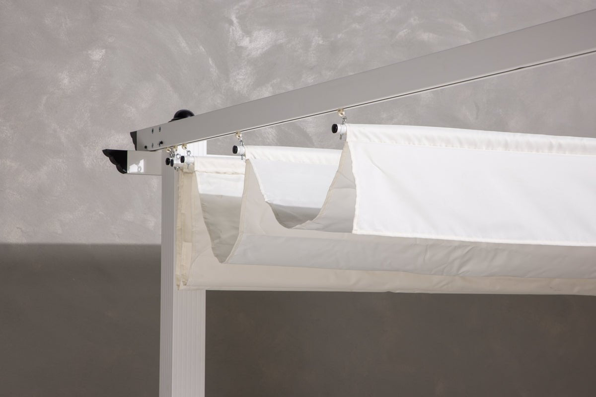 Havepavillon Cleo - med hvidt polyestertag