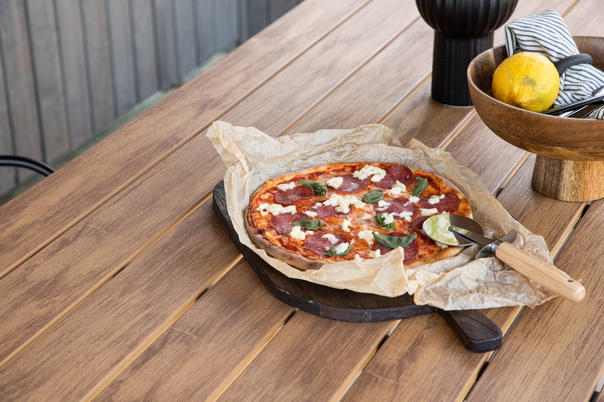 Gartentisch Tareen - en harmonisk kombination af naturlighed og stabilitet