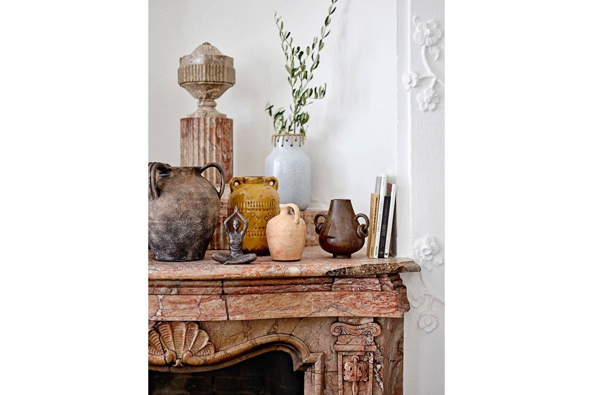 Vase "Miranda" - gul terrakotta