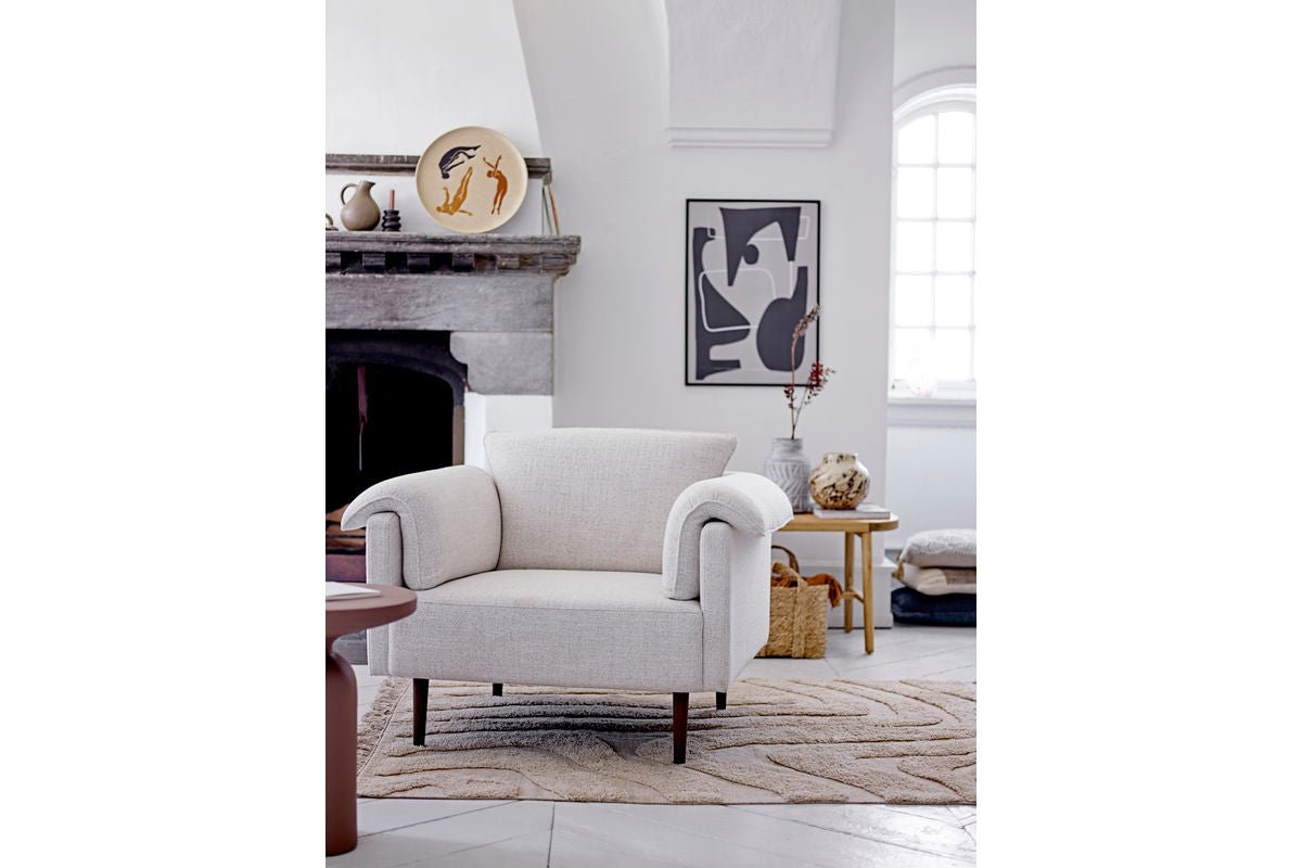 Vase "Gypsi" - grå støveffekt i keramik