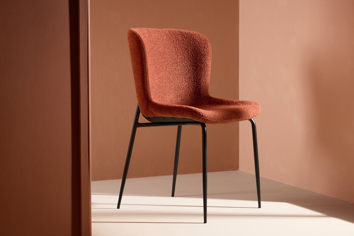 2er sæt - stol Parisienne i Rød