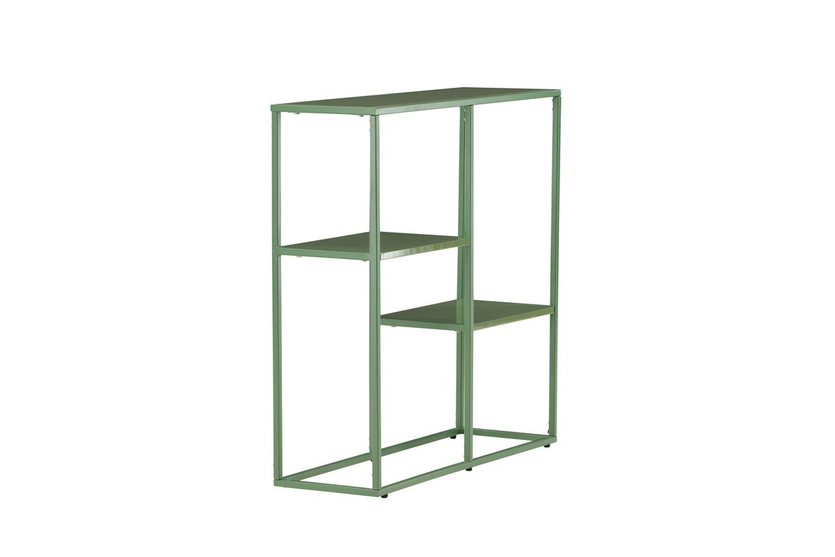 Regal Livorno – kompakt stålreol i Grøn